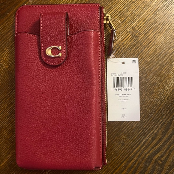 Coach Wallet and Phone Holder - Picture 1 of 3